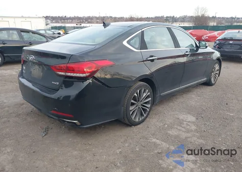 2015 Hyundai Genesis 3.8 from USA, damaged, VIN KMHGN4JE4FU086394